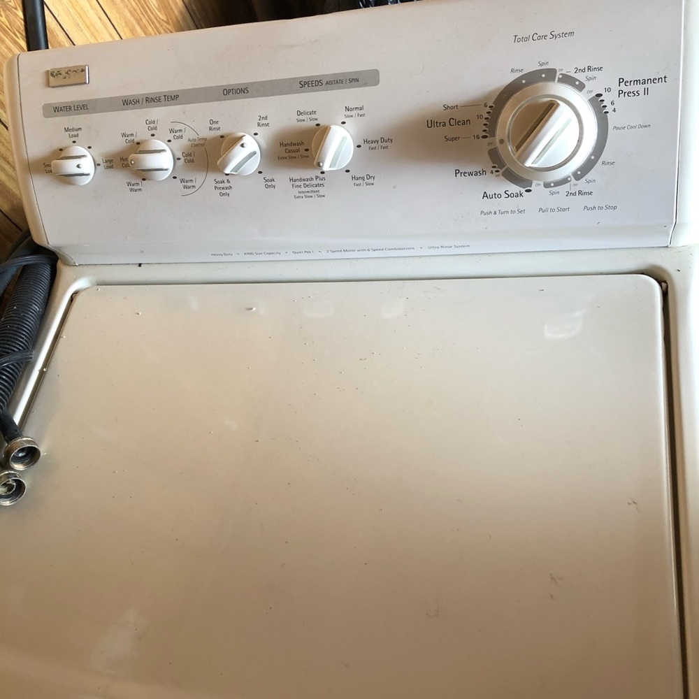 Washer and Gas dryer